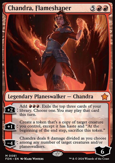 Chandra, Flameshaper